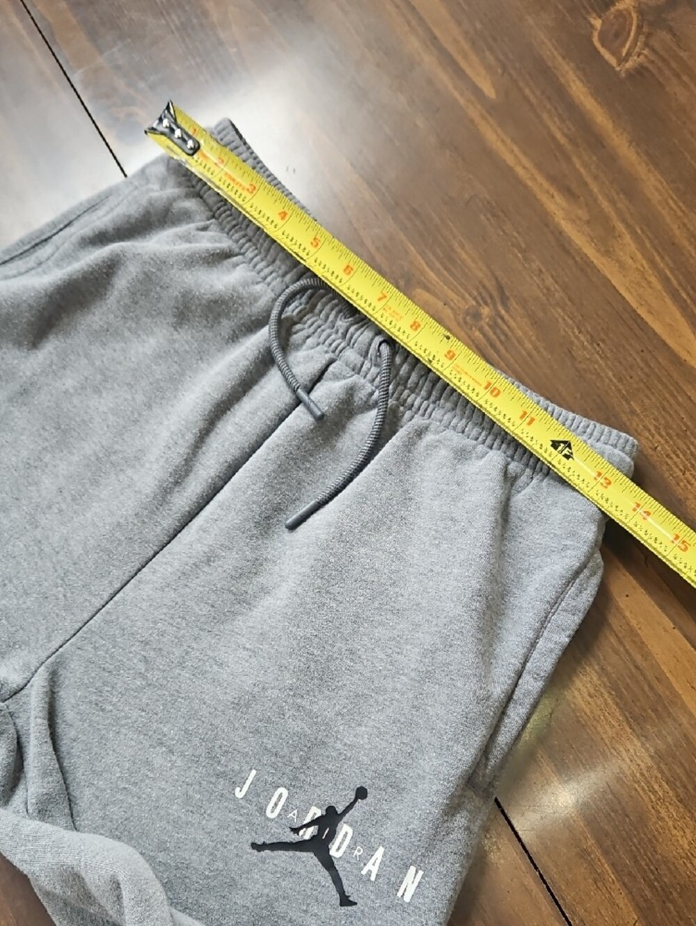 Air Jordan Gray Fleece Joggers - Picture 7 of 9